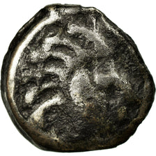 Coin, Senones, Potin à la tête d'indien, VF(20-25), Potin, Delestrée:2640