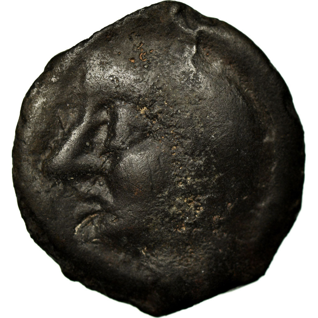 Munten, Leuques, Potin, ZF, Potin, Delestrée:228