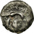 Coin, Leuci, Potin à la tête de face, VF(30-35), Potin, Delestrée:151