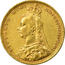 Monnaie, Australie, Victoria, Sovereign, 1888, Melbourne, TTB, Or, KM:10