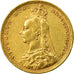 Monnaie, Australie, Victoria, Sovereign, 1888, Melbourne, TTB, Or, KM:10