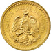 Coin, Mexico, 2-1/2 Pesos, 1945, Mexico City, MS(63), Gold, KM:463