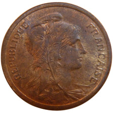 FRANCE, Dupuis, 2 Centimes, 1902, Paris, KM #841, MS(60-62), Bronze, 20.2,...