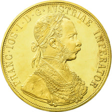 Monnaie, Autriche, Franz Joseph I, 4 Ducat, 1915, Vienne, Refrappe officielle