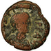 Coin, Justin I, Follis, 518-522, Constantinople, VF(20-25), Bronze, Sear:62