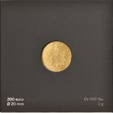 France, 200 Euro, Pièce d'Histoire, 2019, Paris, MS(65-70), Gold