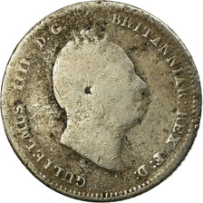 Coin, Great Britain, William IV, 4 Pence, Groat, 1837, F(12-15), Silver, KM:711