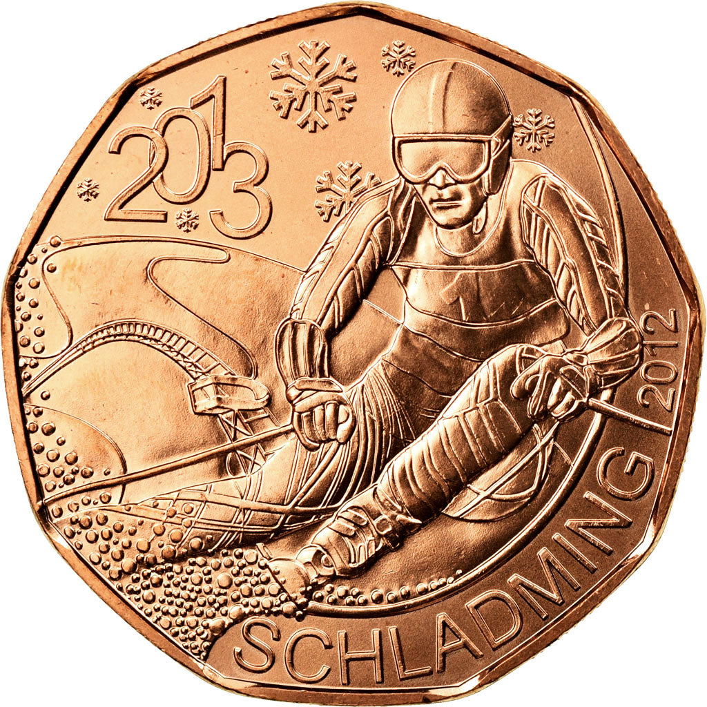 Coin, Austria, 5 Euro, 2013, Vienna, MS(65-70), Copper, KM:3215
