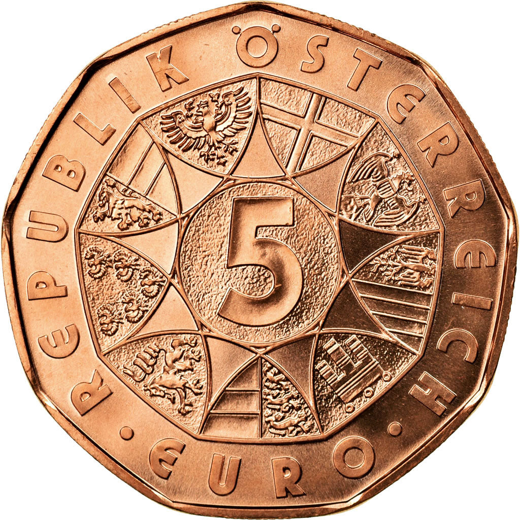Monnaie, Autriche, 5 Euro, 2015, Vienna, FDC, Cuivre, KM:3242