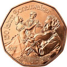 Moneta, Austria, 5 Euro, 2017, Vienna, FDC, Rame, KM:3260