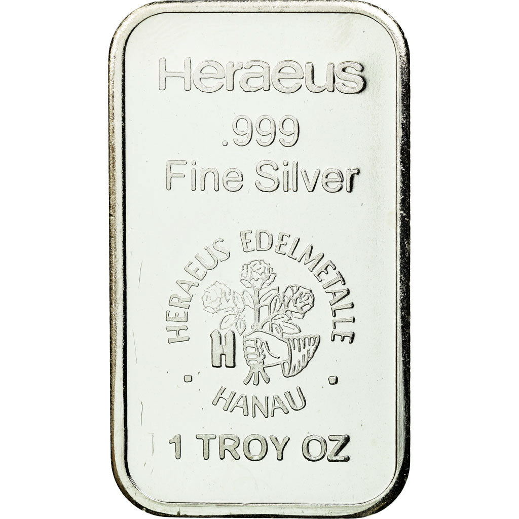 Monnaie, Allemagne, Heraeus Troy Ounce, 1 Once, FDC, Argent