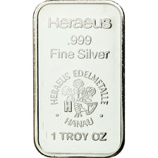 Monnaie, Allemagne, Heraeus Troy Ounce, 1 Once, FDC, Argent