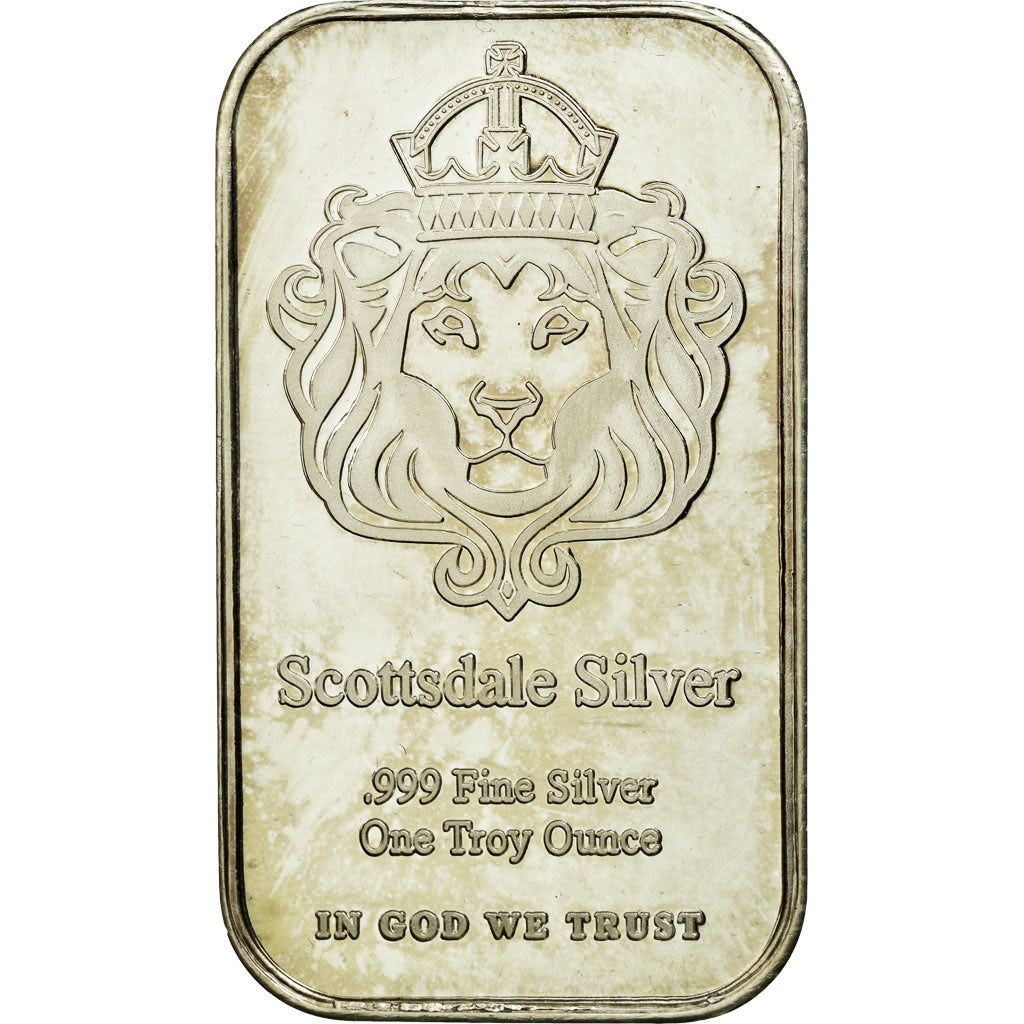 Coin, United States, Scottsdale Troy Ounce, 1 Oz, MS(65-70), Silver