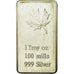 Moneda, Canadá, Troy Ounce, 100 mills, 1 Oz, SC, Plata