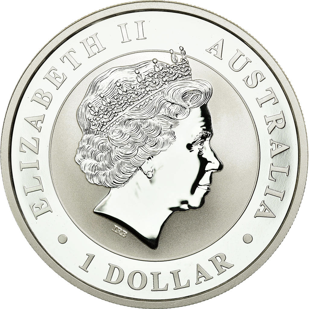 Moeda, Austrália, Australian Koala, Dollar, 2017, MS(65-70), Prata