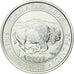 Monnaie, Canada, Elizabeth II, Bison, 1¼ oz, 8 Dollars, 2015, FDC, Argent