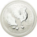 Moneda, Australia, Year of the Rooster, Dollar, 2017, FDC, Plata