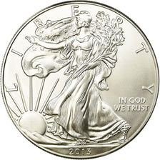 Moneta, USA, Silver Eagle, Dollar, 2013, MS(65-70), Srebro, KM:273