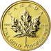 Monnaie, Canada, Elizabeth II, Maple Leaf, Dollar, 1/20 Oz, 2014, FDC, Or