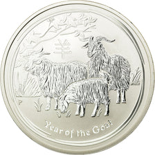 Coin, Australia, Year of the Goat, Dollar, 2015, MS(65-70), Silver