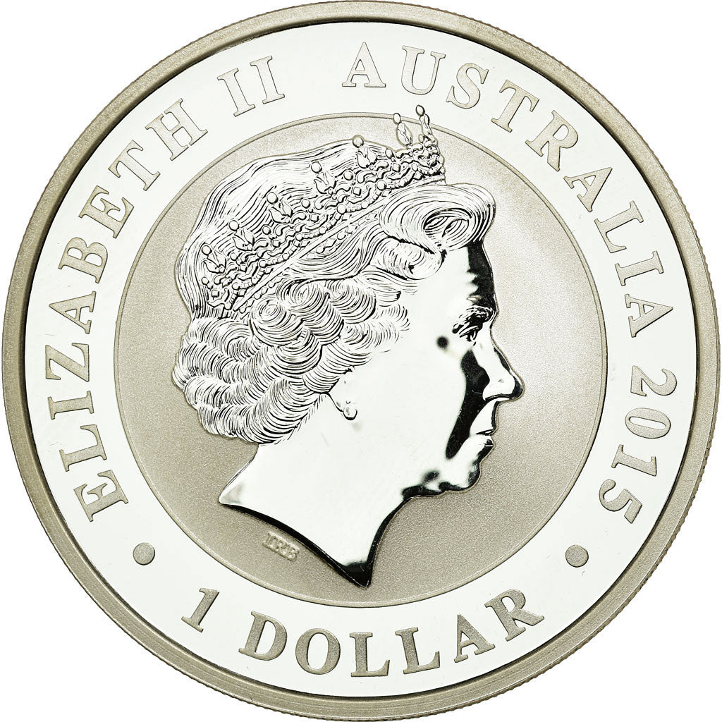 Monnaie, Australie, Australian Kookaburra, Dollar, 2015, FDC, Argent