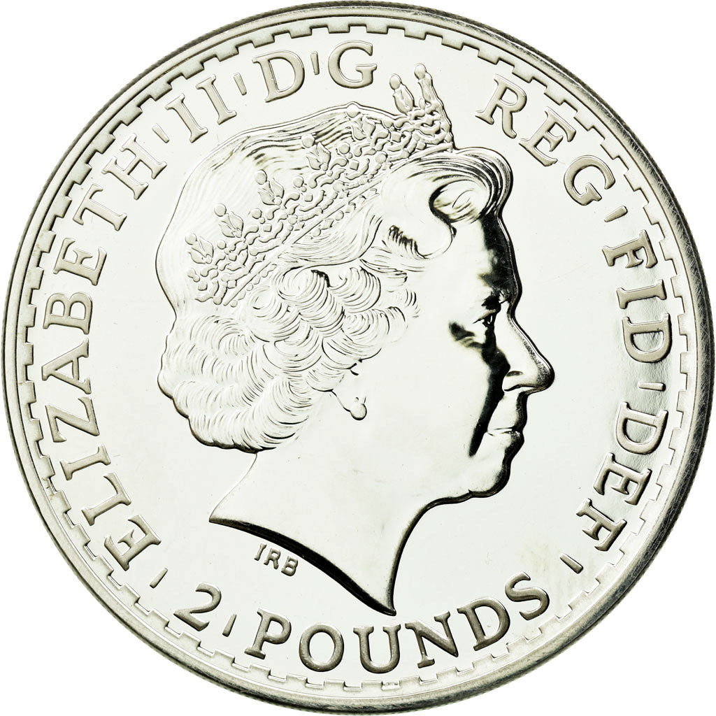 Coin, Great Britain, Elizabeth II, Britannia, 2 Pounds - 1 Oz, 2014, MS(65-70)