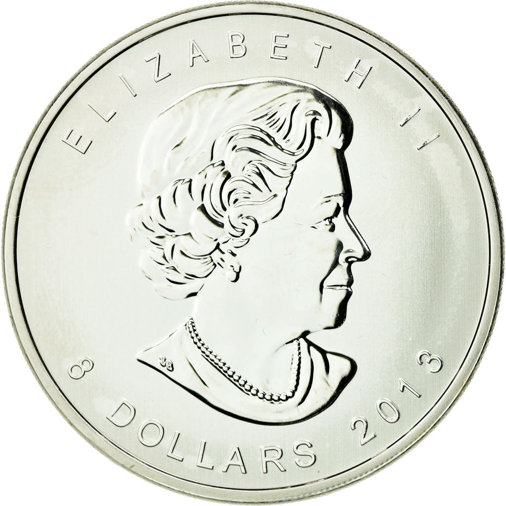 Monnaie, Canada, Elizabeth II, Ours polaire, 8 Dollars, 2013, FDC, Argent