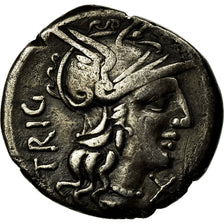 Coin, Curiatia, Denarius, 135 BC, Rome, EF(40-45), Silver, Crawford:240/1a