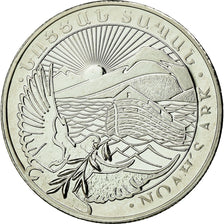 Coin, Armenia, Noah's Ark, 100 Dram - 1/4 Oz, 2015, MS(65-70), Silver, KM:198