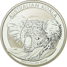Munten, Australië, Australian Koala, 50 Cents - 1/2 Oz, 2014, FDC, Zilver