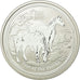 Coin, Australia, Year of the Horse, 50 Cents - 1/2 Oz, 2014, MS(65-70), Silver