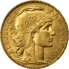 Monnaie, France, Marianne, 20 Francs, 1900, Paris, SUP, Or, KM:847