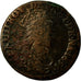 Monnaie, France, Louis XIV, Liard de France, 1655, Corbeil, TB+, Cuivre, C2G:16