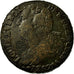 Moneta, Francja, Louis XVI, 2 Sols, 1792, Metz, F(12-15), Bronze, Gadoury:25