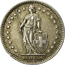 Coin, Switzerland, Franc, 1943, Bern, EF(40-45), Silver, KM:24