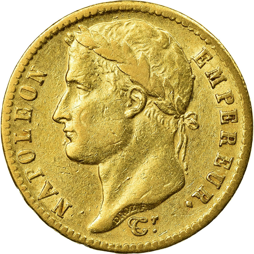 Coin, France, Napoléon I, 20 Francs, 1813, Paris, EF(40-45), Gold, KM:695.1