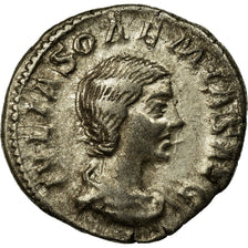Coin, Julia Soaemias, Denarius, 218-222, Rome, EF(40-45), Silver, RIC:241