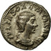 Coin, Julia Soaemias, Denarius, 218-222, Rome, EF(40-45), Silver, RIC:241