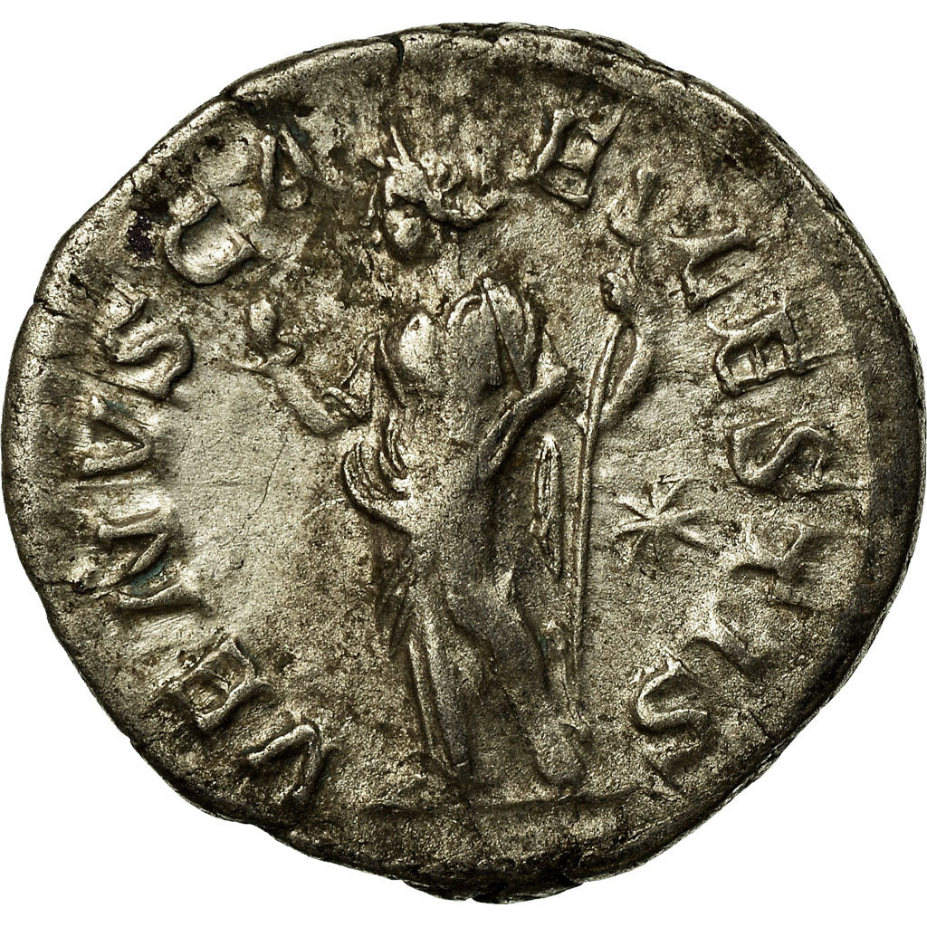Coin, Julia Soaemias, Denarius, 218-222, Rome, EF(40-45), Silver, RIC:241