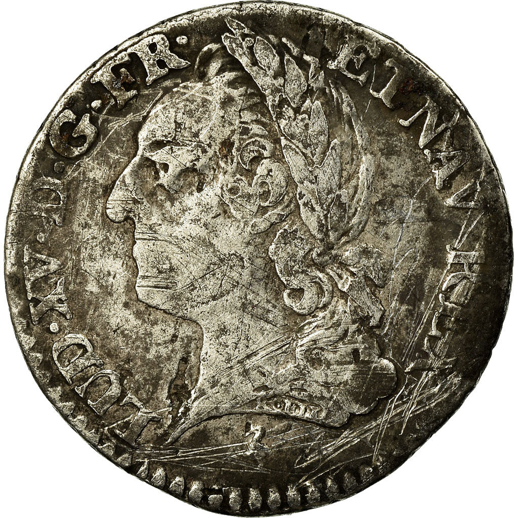 Munten, Frankrijk, Louis XV, 1/10 Ecu à la vieille tête, 1773, Paris, FR