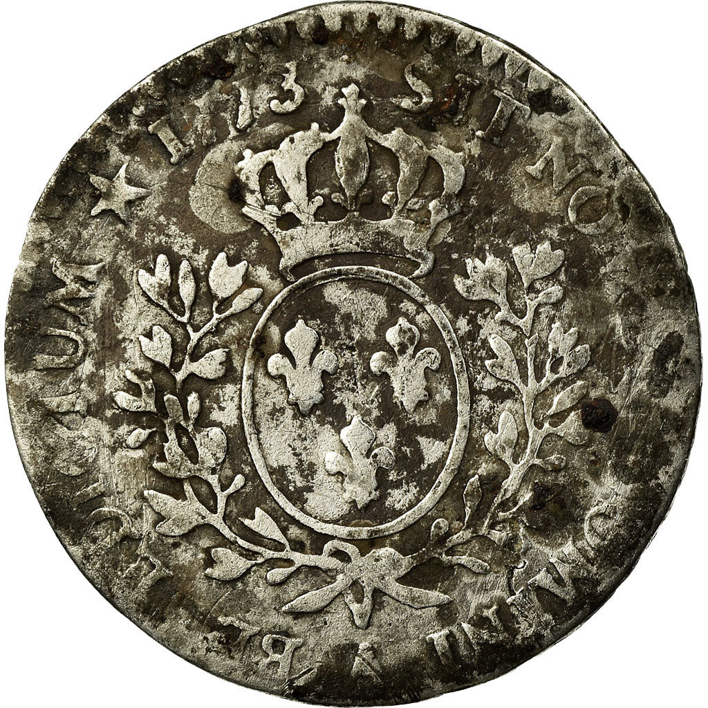 Munten, Frankrijk, Louis XV, 1/10 Ecu à la vieille tête, 1773, Paris, FR