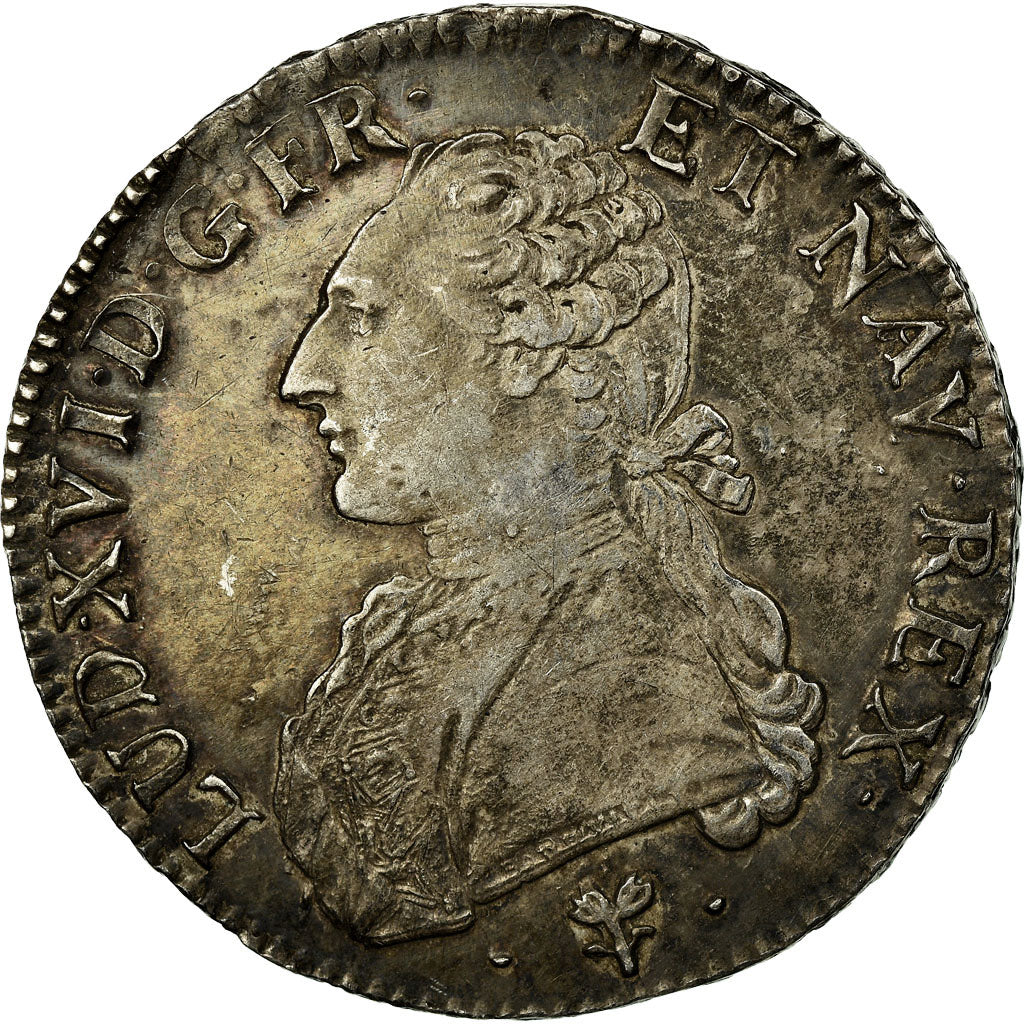 Munten, Frankrijk, Louis XVI, Ecu aux branches d'olivier, 1785, Bayonne, ZF+