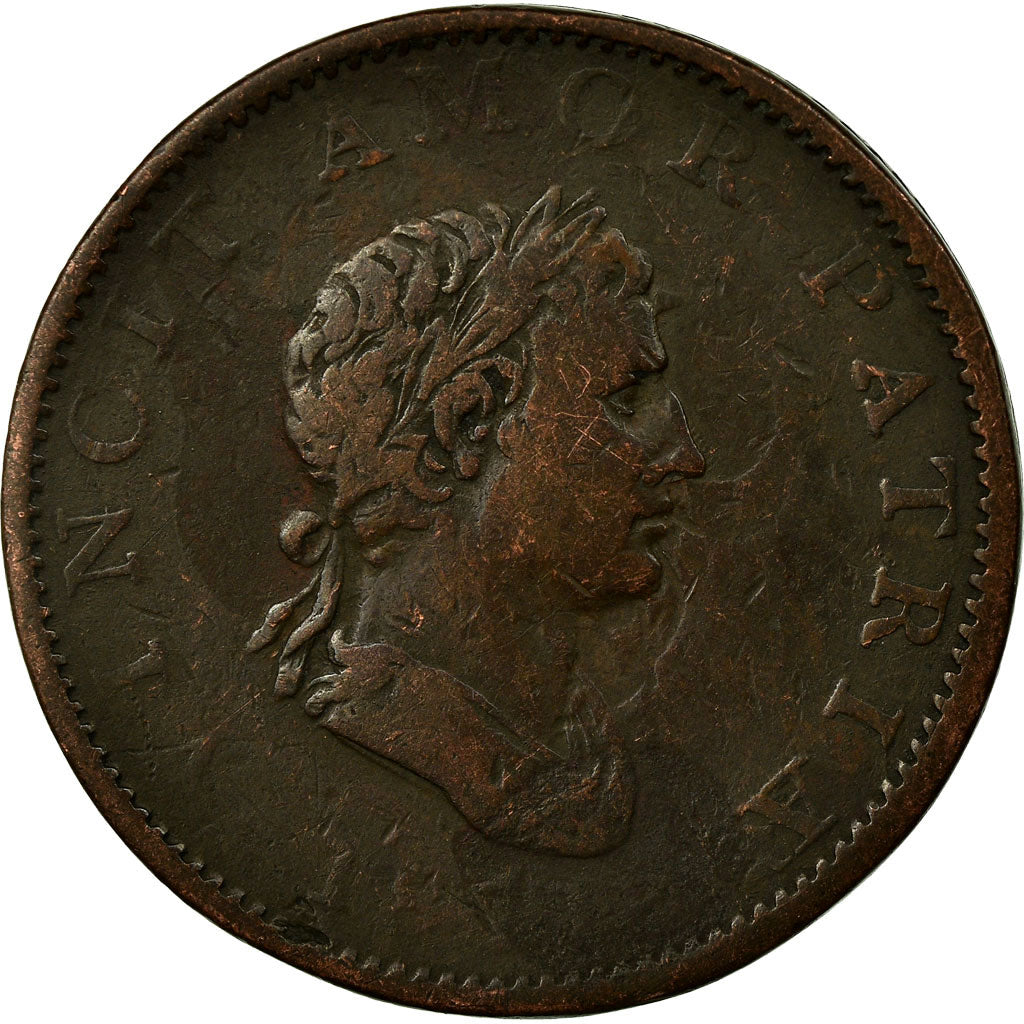 Coin, Great Britain, Essex, British Copper Company, Halfpenny Token, 1811