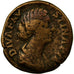 Coin, Diva Faustina II, Sestertius, 175-176, Rome, VF(20-25), Bronze, RIC:1706