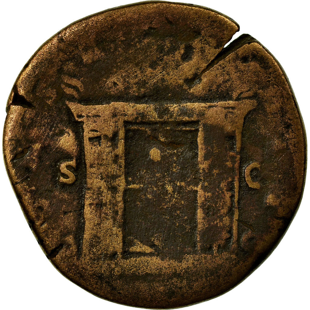 Coin, Diva Faustina II, Sestertius, 175-176, Rome, VF(20-25), Bronze, RIC:1706
