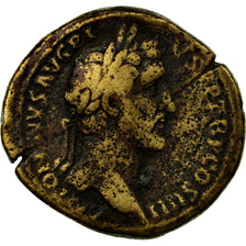 Coin, Antoninus Pius, Sestertius, 147-148, Rome, VF(30-35), Bronze, RIC:776