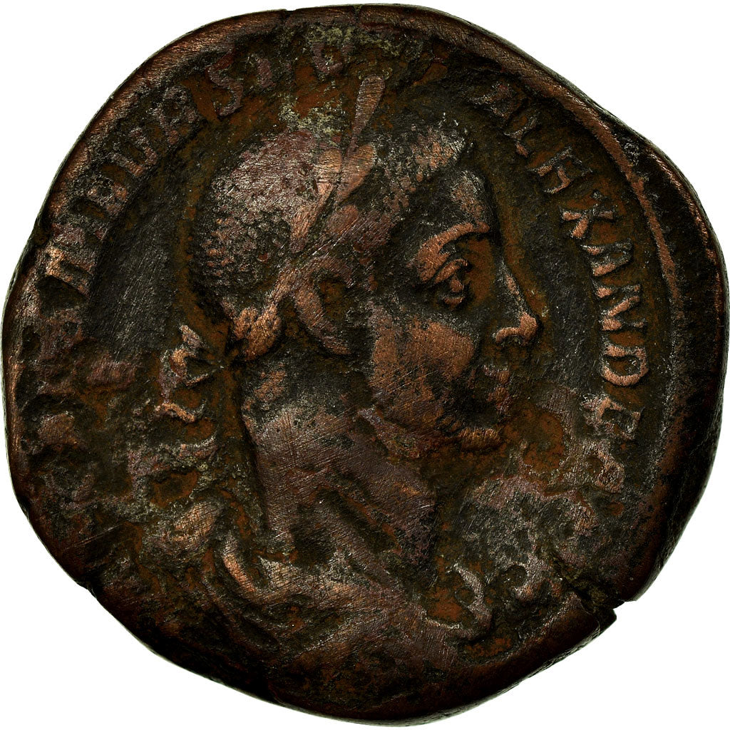 Monnaie, Alexandre Sévère, Sesterce, 228, Rome, TB, Bronze, RIC:476