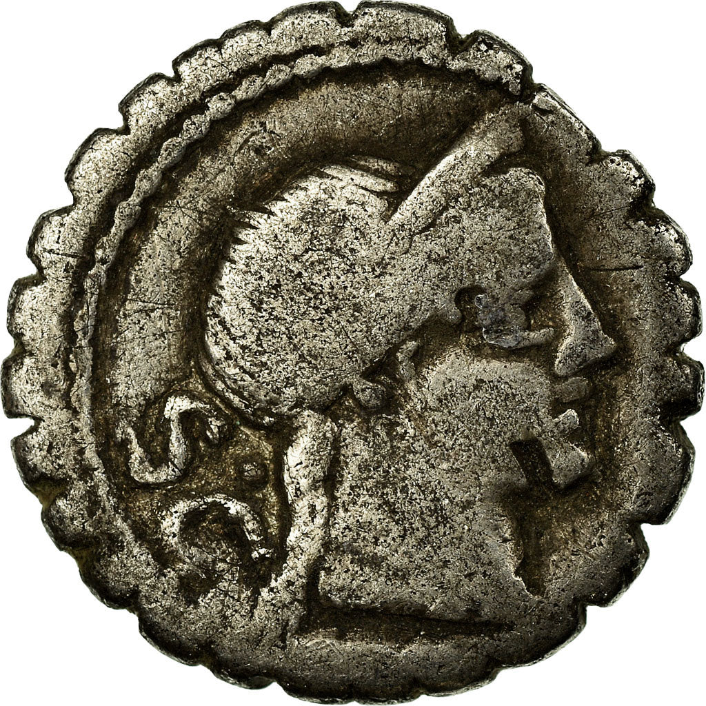 Monnaie, Naevia, Denarius Serratus, 79 BC, Rome, TB, Argent, Crawford:382/1b