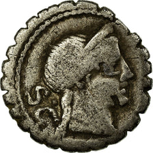 Monnaie, Naevia, Denarius Serratus, 79 BC, Rome, TB, Argent, Crawford:382/1b