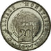Coin, France, 20 Centimes, 1877, Paris, ESSAI, AU(50-53), Maillechort